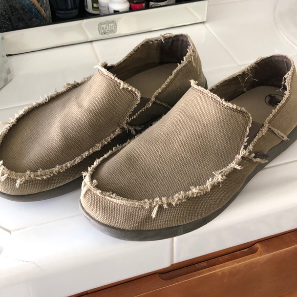 CROCS Other - Croc canvas size 11 slip ons